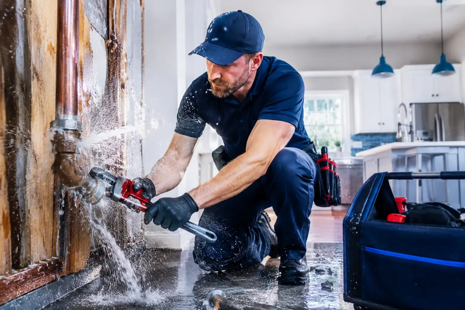 Local emergency pipe repair professionals in Roosevelt, OK